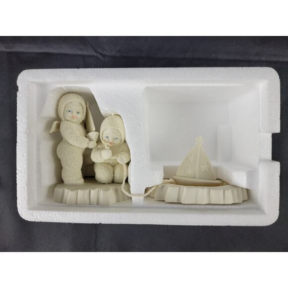 SNOWBABIES 2000 Friendship Club Dept. 56 Membership Kit - Missing Star Pin - Picture 7 of 15